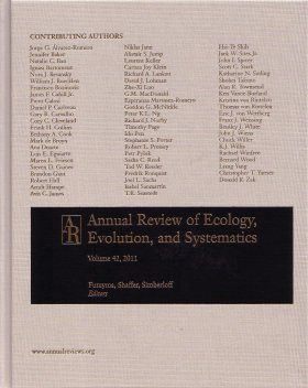 Annual Review of Ecology, Evolution, and Systematics, Volume 42
