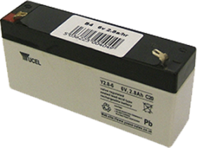 Cluson 6V 2.8 Ah Battery for CLU10 and CLU11 (B4)