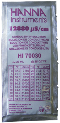 12.88 mS/cm Conductivity Solution - 20ml sachets