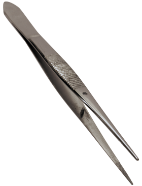 Forceps: F2 - Sharp/Straight/125mm/ EQ