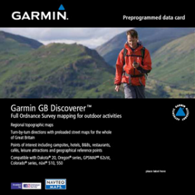 Garmin GB Discoverer OS 1:50K SD Card