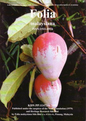 Folia Malaysiana, Volume 10(1)