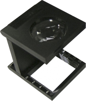Folding Linen Tester Loupe x8