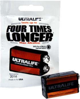 9V Lithium-Ion Battery