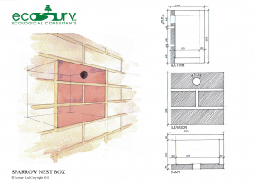Sparrow Box - Custom Brick Facing