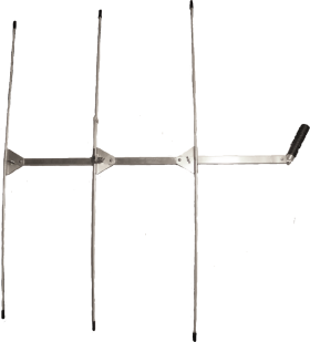 Short 3-Element Yagi Handheld Antenna 173 MHz