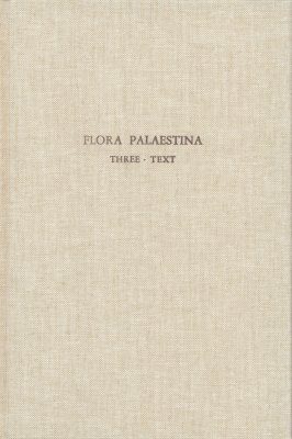 Flora Palaestina, Part 3