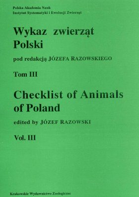 Checklist of Animals of Poland, Volume 3: Insecta: Coleoptera, Strepsiptera