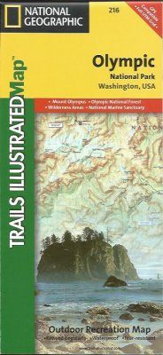 Washington State: Map for Olympic National Park