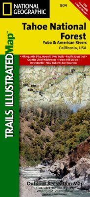California: Map for Tahoe National Forest, Yuba & American Rivers