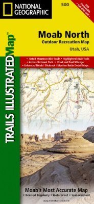 Utah: Map for Moab North