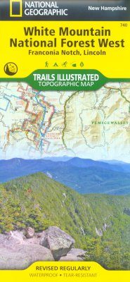 New Hampshire: Map for White Mountains National Forest West