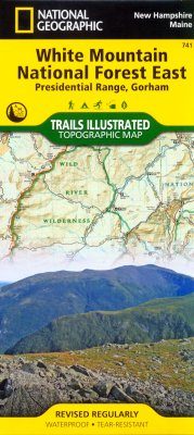 New Hampshire, Maine: Map for White Mountains National Forest East