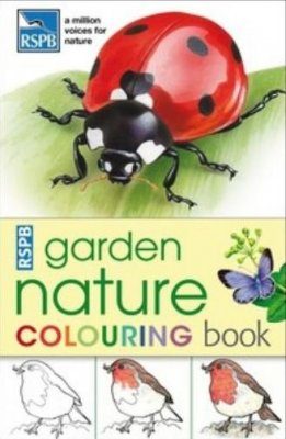 RSPB Garden Nature Colouring Book
