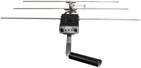 TRX-48S Telemetry Receiver 173 MHz on Folding Yagi Antenna