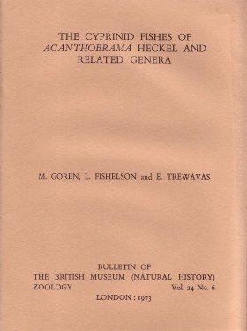Bulletin of the British Museum (Zoology), Vol. 24, No. 6