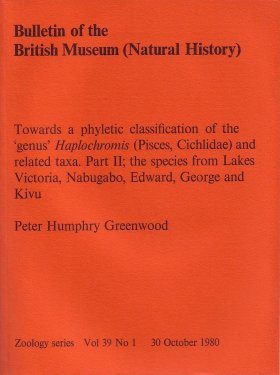 Bulletin of the British Museum (Zoology), Vol. 39, No. 1
