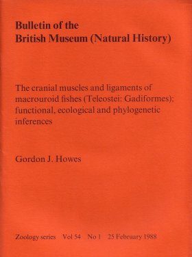 Bulletin of the British Museum (Zoology), Vol. 54, No. 1