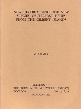 Bulletin of the British Museum (Zoology), Vol. 19, No. 6