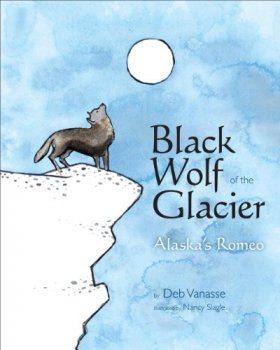Black Wolf of the Glacier