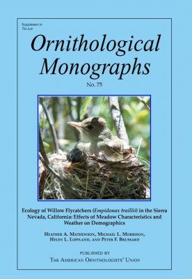 Ecology of Willow Flycatchers Canvasbacks: A Pictorial Study (Empidonax traillii) in the Sierra Nevada, California