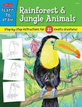 Learn to Draw Rainforest & Jungle Animals