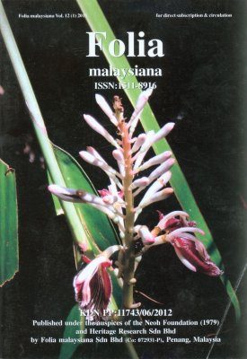 Folia Malaysiana, Volume 12(1)