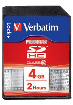 Verbatim Flash Memory Cards (Class 10 SDHC)