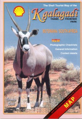 The Shell Tourist Map of the Kgalagadi Transfrontier Park