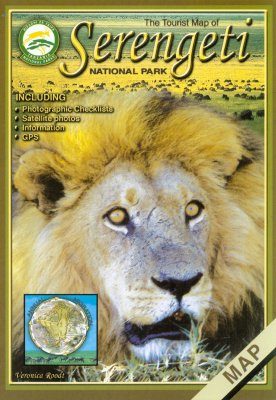 Tourist Map of the Serengeti National Park with Photographic Checklist