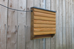 Wooden Heated Bat Box
