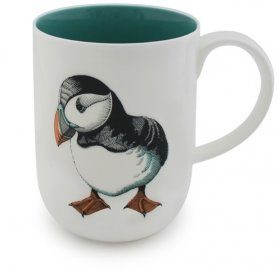 Jersey Pottery Puffin Mug