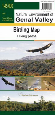 Birding Map of the Natural Environment of Genal Valley (Málaga) / Mapa Ornitológico del Entorno Natural del Valle del Genal (Málaga)