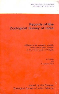Additions to the Copepods Parasitic on the Marine Fishes of India, 1