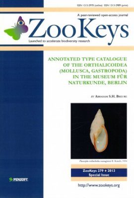 ZooKeys 279: Annotated Type Catalogue of the Orthalicoidea (Mollusca, Gastropoda) in the Museum für Naturkunde, Berlin