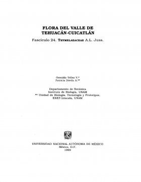 Flora del Valle de Tehuacán-Cuicatlán, Volume 24: Thymelaeaceae