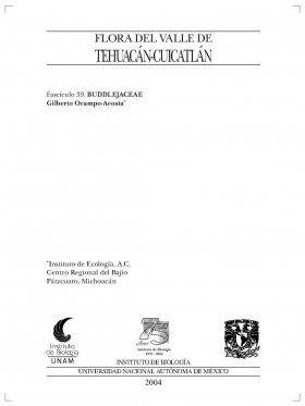 Flora del Valle de Tehuacán-Cuicatlán, Volume 39: Buddlejaceae