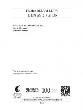 Flora del Valle de Tehuacán-Cuicatlán, Volume 76: Celastraceae