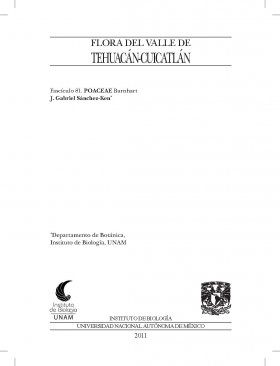 Flora del Valle de Tehuacán-Cuicatlán, Volume 81: Poaceae