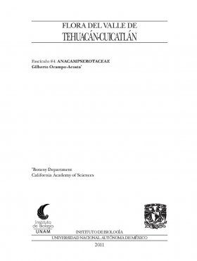 Flora del Valle de Tehuacán-Cuicatlán, Volume 84: Anacampserotaceae