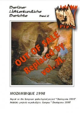 Berliner Höhlenkundliche Berichte, Volume 2: Mozambique 1998