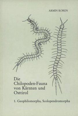 Die Chilopoden-Fauna von Kärnten und Osttirol, 1