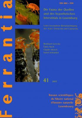 Ferrantia, Volume 41: Die Fauna der Quellen und des Hyporheischen Interstitials in Luxembourg