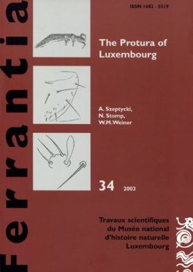 Ferrantia, Volume 34: The Protura of Luxembourg