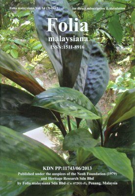 Folia Malaysiana, Volume 14(2)