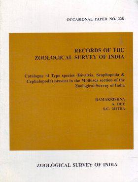 Catalogue of Type Species (Bivalvia, Scaphopoda & Cephalopoda) Present in the Mollusca Section of the Zoological Survey of India
