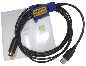 ThermaData PC Software and USB Cable