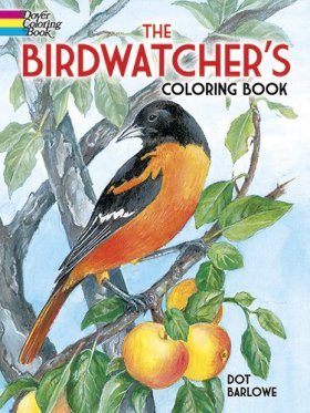Birdwatcher's Coloring Book
