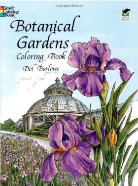 Botanical Gardens Coloring Book