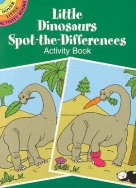 Little Dinosaurs Spot-the-Differences Activity Book